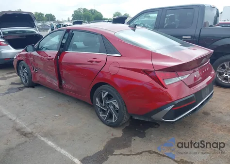 2025 Hyundai Elantra Sel Convenience z USA, uszkodzony, nr VIN KMHLS4DG7SU923072